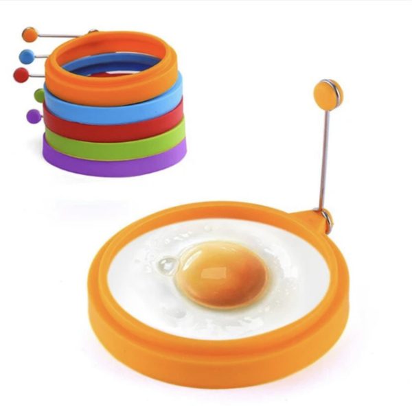ARO DE SILICONA PARA COCINAR HUEVO ART 16497 DAÑ