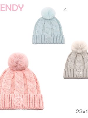 GORRO CON POMPON TRENDY ART 18889 DAÑ