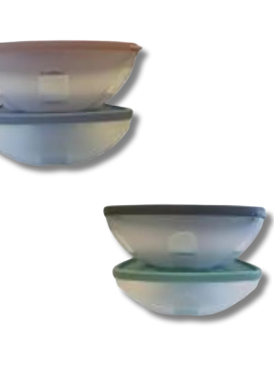 ENSALADERA BALI C/TAPA COLOR NORDICO 1.5LT ART KP-977-1 HAÑ