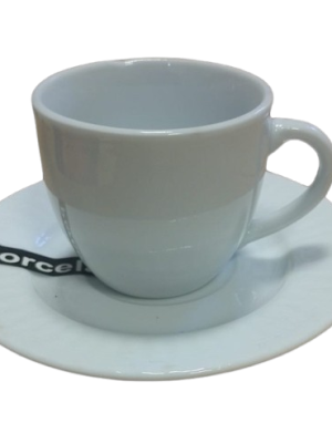 POCILLO DE CAFE CON PLATO 120CC ART HD2308 DAÑ