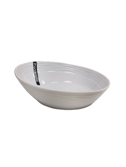 ENSALADERA 21 CM PORCERLANA BLANCA HD2325 DAÑ