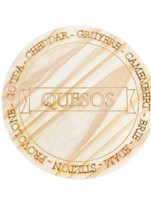 TABLA DE MADERA QUESOS ART 216 EAÑ