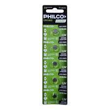 PILA PHILCO LR54/AG10 BLISTER X 5 UNIDADES HAÑ