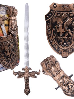 ESPADA Y ESCUDO CON GUANTELETE ART 50818 FAÑ