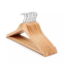 PERCHA DE MADERA LUSTRADA X3 ART CD26387 FAÑ