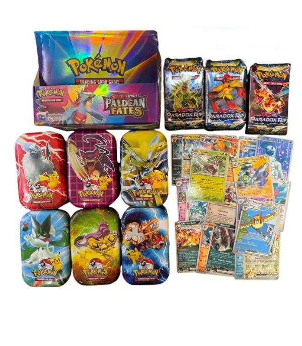 LATA CARTAS POKEMON XUNI GAÑ