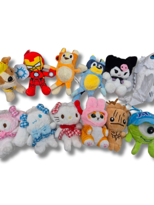 LLAVEROS PELUCHES VARIOS PERSONAJES HAÑ