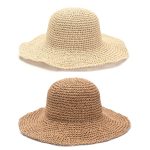 SOMBRERO CAPELINA TEJIDA SIMIL CROCHET ART 40819 GAÑ