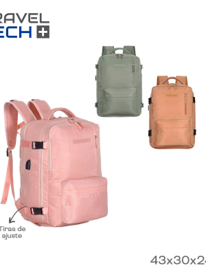 MOCHILA DE VIAJE TRAVEL TECH T2 16958 EAÑ