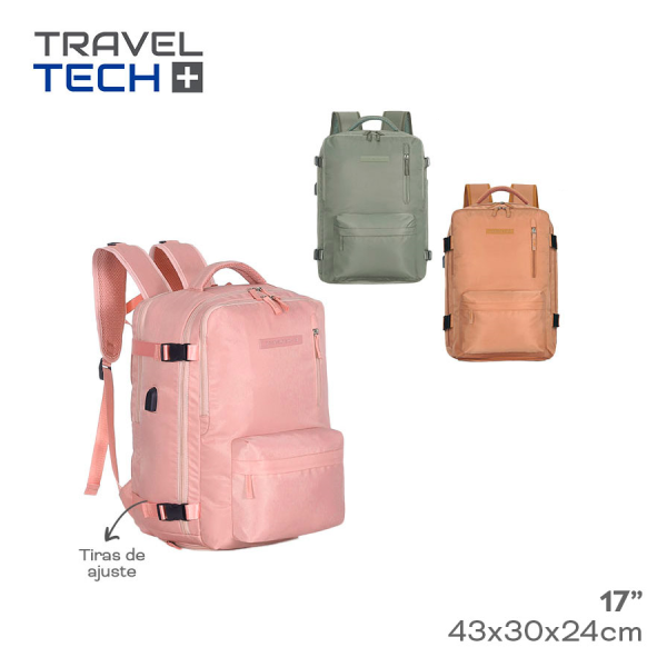 MOCHILA DE VIAJE TRAVEL TECH T2 16958 EAÑ