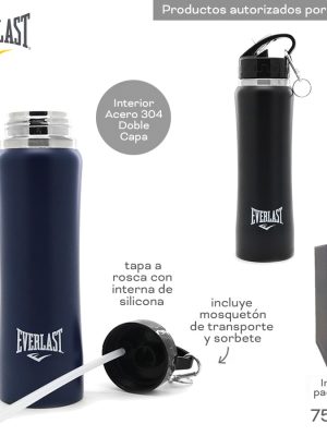 BOTELLA TERMICA EVERLAST ART 14711 EAM