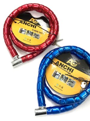 LINGA DE MOTO ANCHI CUB C/GOMA ROJO/ AZUL ART LM-2004 JAÑ