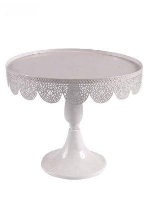 POSATORTA METAL BLANCO 24CM ART 103094 IAÑ