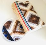 MANOPLA PARA HORNO DECORADA ART 77  BAN