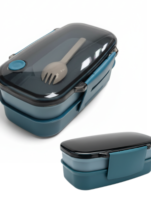 LUNCHERA PLASTICA 2 COMPARTIMIENTOS ART NS319974 IAÑ