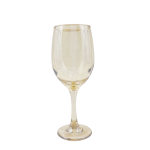 SET COPAS DE VINO X6 DORADA 330ML ART CA6067 IAÑ