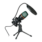 MICROFONO DE CONDENSADOR PARA PC RGB USB ART ADE5219 IAÑ