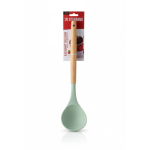 CUCHARON DE SILICONA MANGO MADERA  ART CN18232 JAÑ