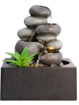 FUENTE DE AGUA PIEDRAS 25CM ART FUM440FW JAÑ