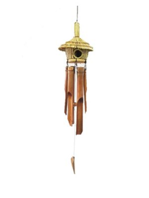 COLGANTE CARRILON CASITA REDONDA 30CM ART A510115 JAÑ