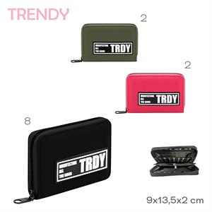 BILLETERA CORTA TRENDY ART 18633 CAÑ