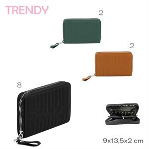 BILLETERA CORTA TRENDY ART 18636 CAÑ