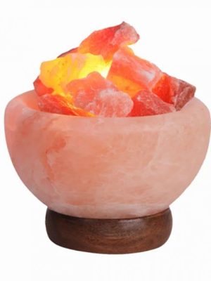 LAMPARA DE SAL HIMALAYA FIRE BOWL ART A520415 JAÑ