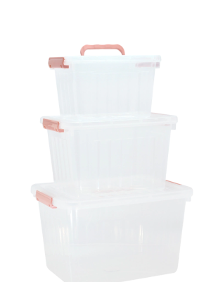 SET CAJAS TRANSPARENTES 6,12 Y 24 LTS P200 JAÑ