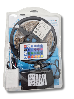TIRA LED RGB 5MTRS 30W ART LTL030A GAÑ