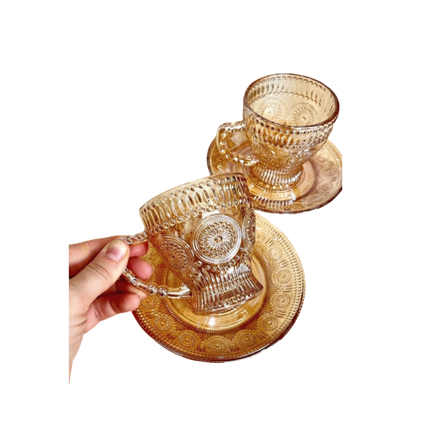 TAZAS BURBUJAS CARAMEL X12PCS ART RM26-119 DAÑ