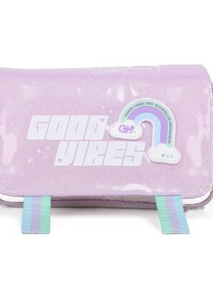 CARTUCHERA SHINY BLOCKS LIGHT PURPLE ART TR178 LAN