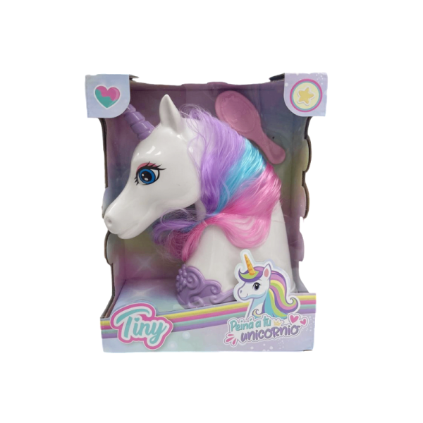 UNICORNIO PARA PEINAR TINY 55074 JAÑ