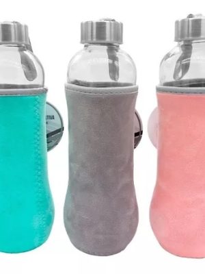 BOTELLA DE VIDRIO CON FUNDA 580 CC ART 15018 DAÑ