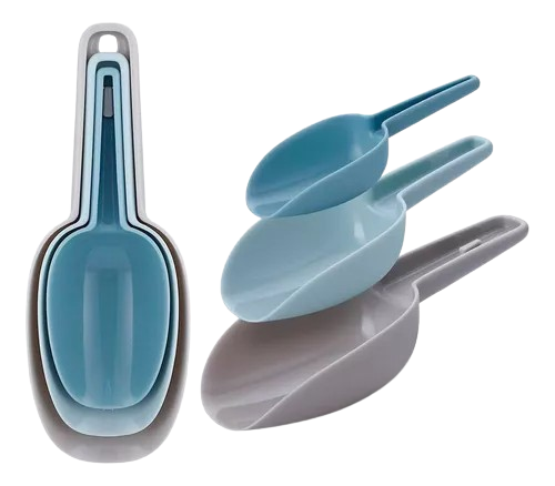 SET CUCHARA DE DESPACHO PLASTICA X3 22*7CM  ART 16682 DAÑ