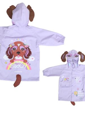 PILOTO DE LLUVIA DOG TALLES: XS-S-M-L ART PC16 DAÑ